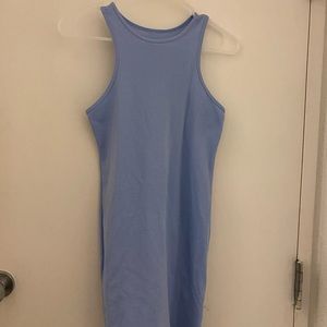 Light blue mini dress